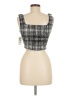 Bar III Black Sleeveless Top Size M - photo 2