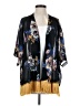 Forever 21 100% Polyester Black Kimono Size S - photo 1