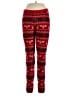 33 Degrees Print Red Leggings Size M - photo 1