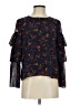 Madewell 100% Polyester Blue 3/4 Sleeve Blouse Size XS - photo 1