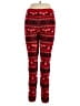 33 Degrees Print Red Leggings Size M - photo 2