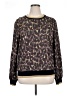 Trina Turk Camo Purple Pullover Sweater Size XL - photo 1