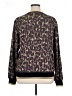 Trina Turk Camo Purple Pullover Sweater Size XL - photo 2