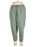 Puma Solid Green Casual Pants Size XL - photo 1