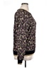 Trina Turk Camo Purple Pullover Sweater Size XL - photo 4