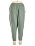 Puma Solid Green Casual Pants Size XL - photo 2