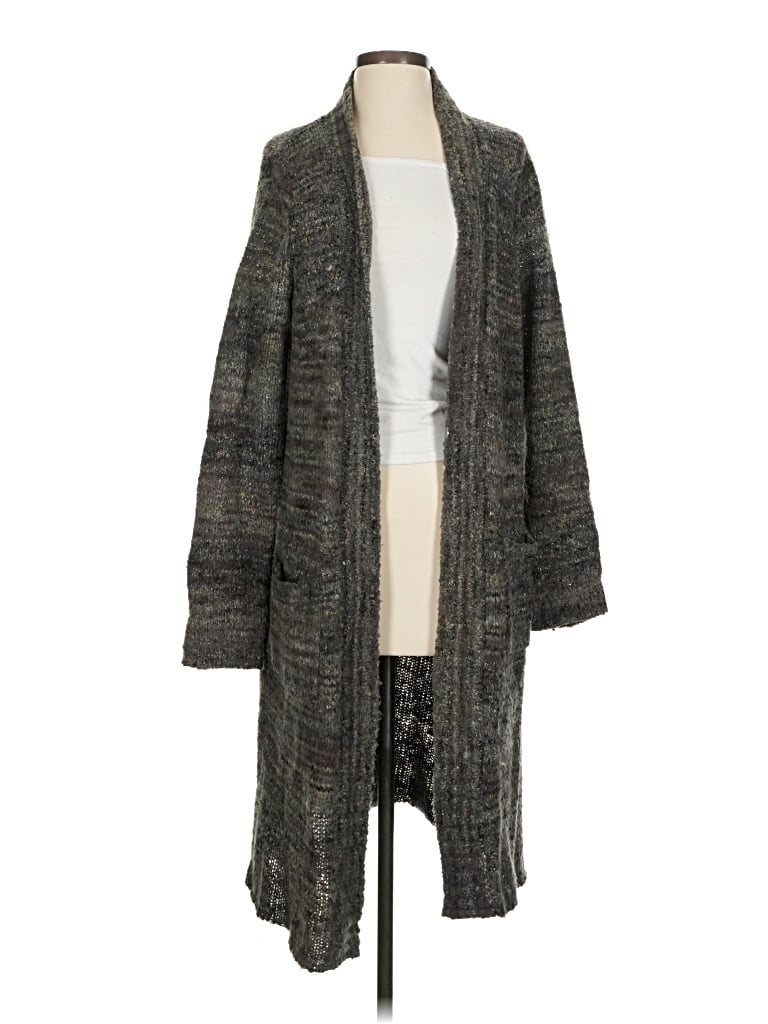 Pre-owned Prana Cardigan Sweater In Gray