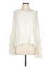 Unbranded 100% Acrylic Ivory Poncho Size L - photo 1