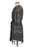 En Focus Studio 100% Polyester Chevron-herringbone Gray Casual Dress Size 4 (petite) - photo 5