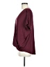 Double Zero Burgundy Short Sleeve Blouse Size M - photo 5