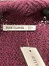 Pink Clover 100% Polyester Burgundy Pullover Sweater Size S - photo 7