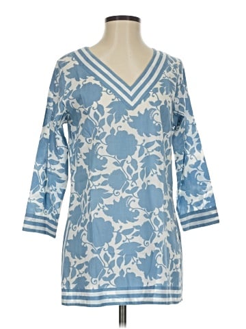 Gretchen Scott Designs 3/4 Sleeve Blouse (view 1)