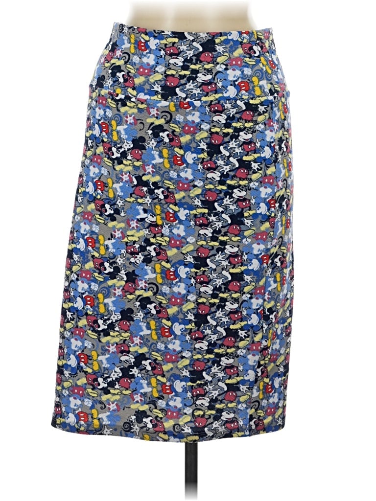Pre-owned Lularoe Casual Skirt In Blue