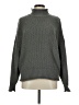 Zesica 100% Acrylic Solid Gray Turtleneck Sweater Size M - photo 1