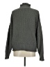 Zesica 100% Acrylic Solid Gray Turtleneck Sweater Size M - photo 2