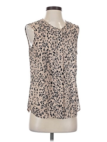 Etcetera Sleeveless Silk Top (view 1)