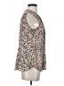 Etcetera 100% Silk Tan Sleeveless Silk Top Size 4 - photo 4
