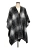 Ike Behar Gray Poncho One size - photo 1
