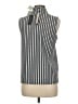Cable & Gauge Silver Sleeveless Blouse Size M - photo 2