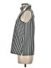 Cable & Gauge Silver Sleeveless Blouse Size M - photo 5