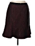 Ann Taylor Animal Print Burgundy Formal Skirt Size 10 - photo 2