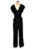 A New Day 100% Polyester Solid Black Jumpsuit Size XS - photo 2