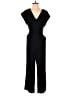 A New Day 100% Polyester Solid Black Jumpsuit Size XS - photo 1