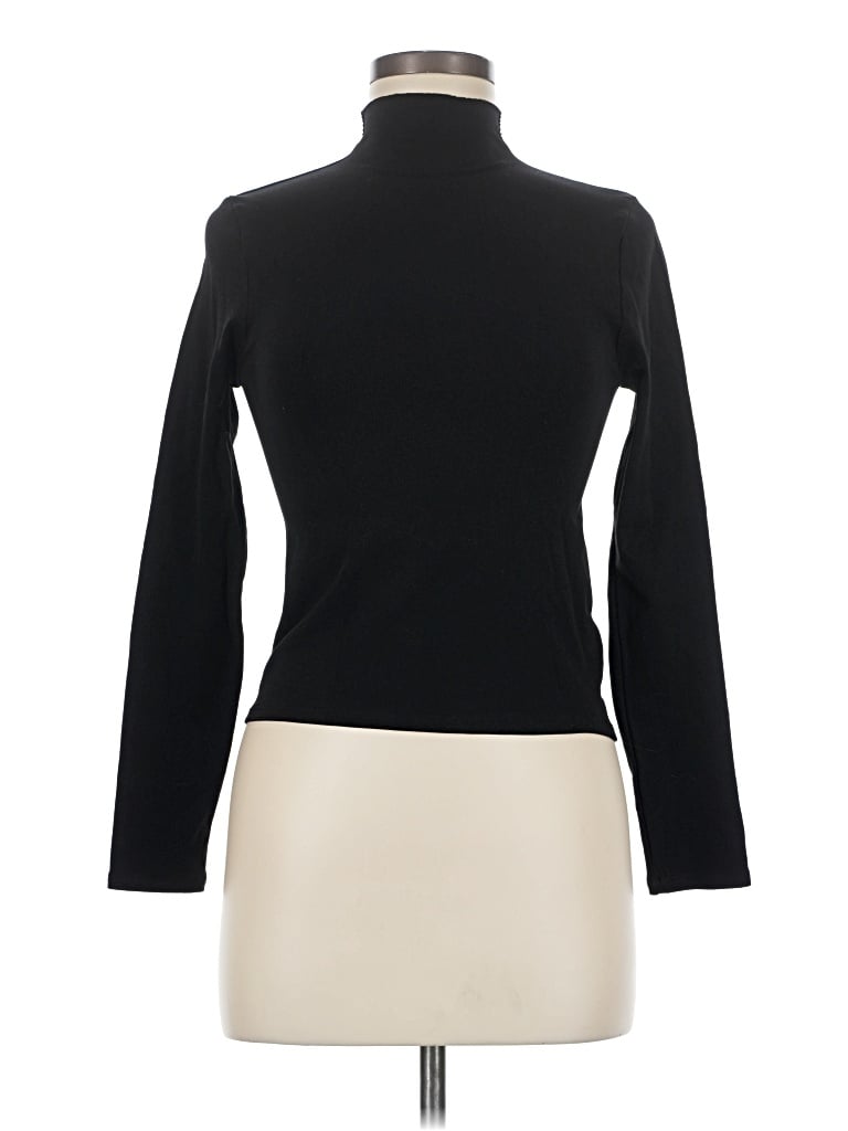 Fabletics Long Sleeve Top Black Turtleneck Tops