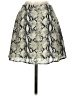 TOBI 100% Polyester Animal Print Silver Gray Formal Skirt Size S - photo 1