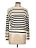 Love By Design Stripes Ivory Pullover Sweater Size L - photo 1