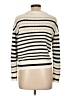 Love By Design Stripes Ivory Pullover Sweater Size L - photo 2