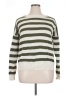 Unbranded 100% Cotton Stripes Green Pullover Sweater Size XL (estimated) - photo 1