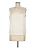 Shein Ivory Sleeveless Blouse Size 6 - photo 1