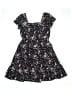 THREE PINK HEARTS Stars Black Dress Size M (baby) - photo 1