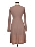 Assorted Brands Solid Brown Casual Dress Size 8 - photo 2