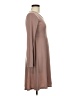 Assorted Brands Solid Brown Casual Dress Size 8 - photo 4