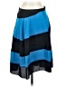 Derek Lam 100% Polyester Color Block Blue Casual Skirt Size 4 - photo 1