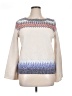 Rafaella Print Ivory Pullover Sweater Size XL (petite) - photo 1