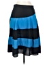 Derek Lam 100% Polyester Color Block Blue Casual Skirt Size 4 - photo 2