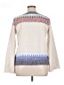 Rafaella Print Ivory Pullover Sweater Size XL (petite) - photo 2