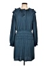 Current Air 100% Polyester Teal Casual Dress Size L - photo 1
