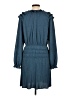 Current Air 100% Polyester Teal Casual Dress Size L - photo 2
