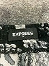 Express Outlet 100% Polyester Graphic Silver Casual Pants Size L - photo 7
