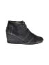 TOMS Black Gray Wedges Size 10 - photo 1