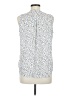 Cure 100% Polyester Polka Dots White Sleeveless Blouse Size M - photo 2