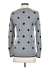 Market and Spruce Polka Dots Gray Pullover Sweater Size S - photo 2