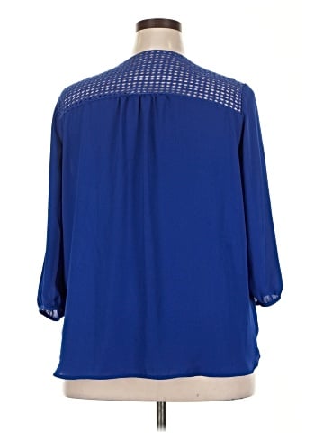 Xhilaration 3/4 Sleeve Blouse (view 2)