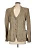 Armani Collezioni Houndstooth Tan Blazer Size 10 - photo 1