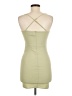 Cider Solid Green Cocktail Dress Size M - photo 2