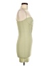 Cider Solid Green Cocktail Dress Size M - photo 4